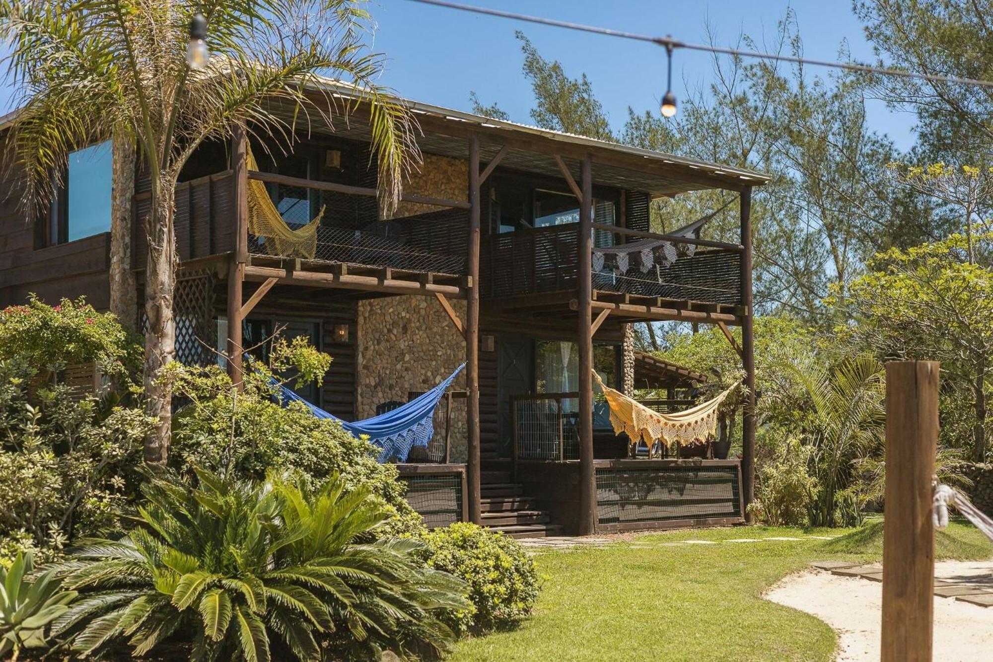 Villa Sayuri Barra de Ibiraquera Bagian luar foto